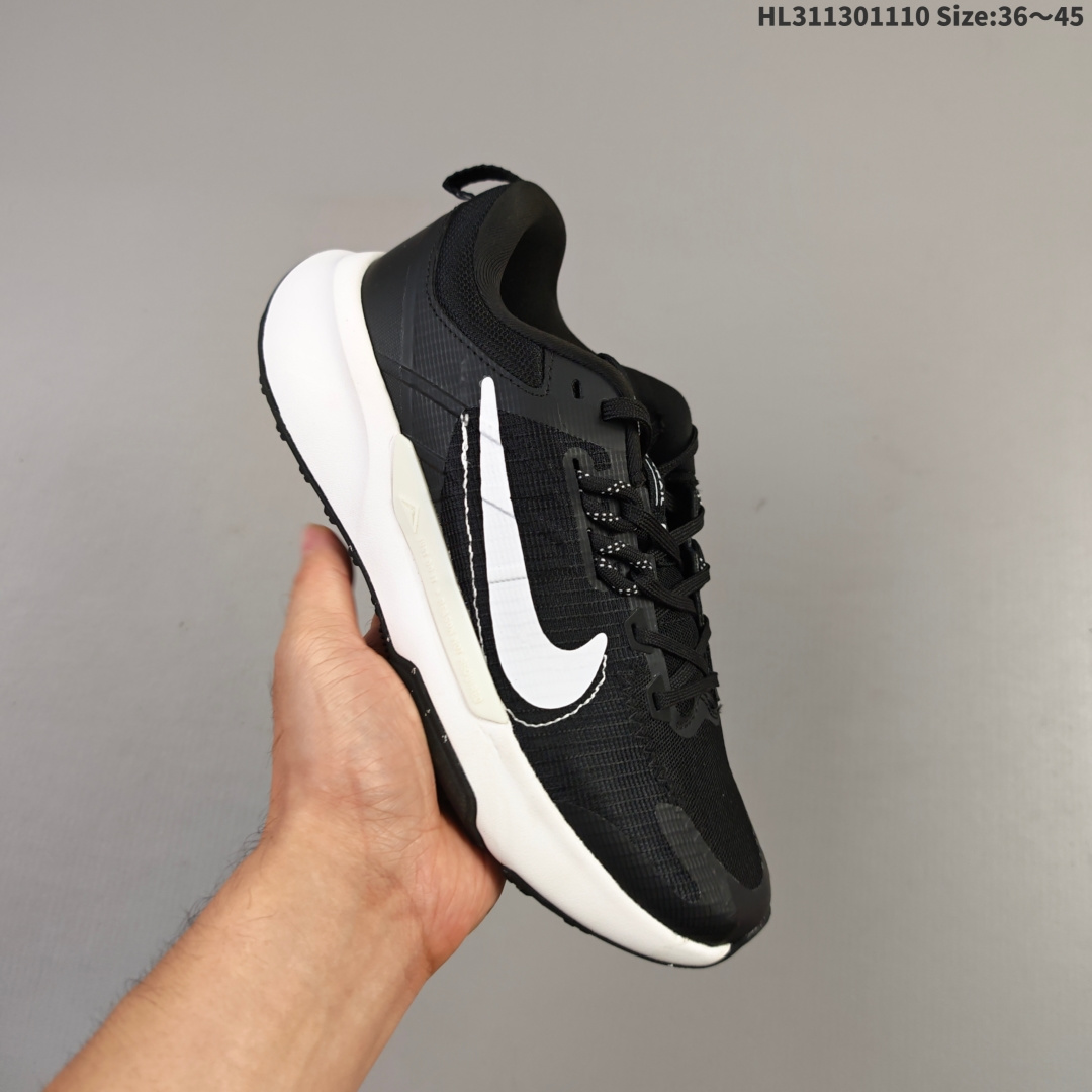 集合 Nike Juniper Trail 2 舒适透气 低帮 越野跑步鞋 女款 黑 编码:HL311301110