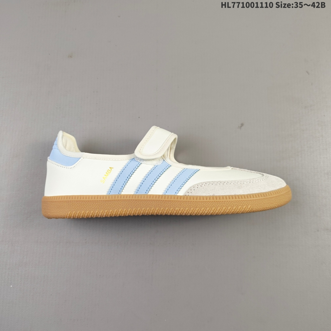 阿迪达斯Adidas Samba Janes阿迪达斯玛丽珍款玫瑰金板鞋懒人一脚蹬运动鞋 2⁄3 371⁄3 38 382⁄3 391⁄3 40 402⁄3 411⁄3 42 货号:KJ3785 编码!HL771001110 B