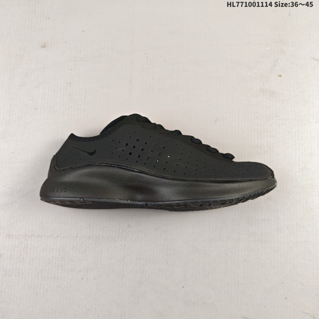 Nike Air Superfly耐克2025新款减震复古跑鞋 穿孔设计不仅增添了细节,还提高了透气性,确保佩戴者全天舒适. 该鞋采用泡沫中底并配备 Nike Air 单元,提供轻质缓震效果.这种设置带来了灵敏的穿着感受,非常适合日常穿着.双色调橡胶外底搭配黑色和霓虹绿点缀,既增强了抓地力和耐用性,又使这双鞋兼具实用与时尚. 货号:IB5824-001 HJ8082-002 HJ8082-302 HJ8082-601 IB5824-200 编码:HL771001114