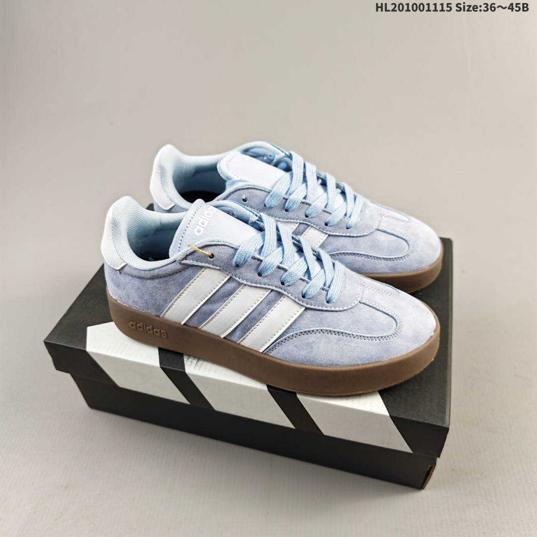 集合💰100
阿迪达斯 ADIDAS BARREDA 考拉派对 复古休闲 清新 舒适百搭 德训鞋 t字头 防滑耐磨 低帮 板鞋 男女款运动鞋。鞋头加宽设计提升了穿着舒适度,长时间步行不易疲劳,搭配轻量化鞋底轻量化鞋底材质,行走时能感受到良好的回弹支撑。外观设计上主打简约百搭风格,配色丰富且男女通用,适合日常通勤、轻运动等多种场景。好适合春夏穿🌊磨毛鞋面就非常有质感,脚感很好!穿起来软乎乎🍞正常尺码就好~#硬控我的百搭好鞋 #打翻春日调色盘 #超百搭复古板鞋 #最常穿的鞋 #开春好鞋推荐
货号: JQ4235
编码:HL201001115 Size:36~45B