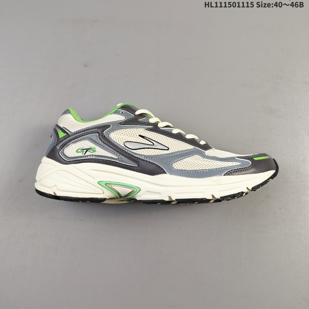 Brooks布鲁克斯staple x Adrenaline GTS 4 跑鞋男子缓震马拉松氮气慢跑鞋!HL111501115 B
