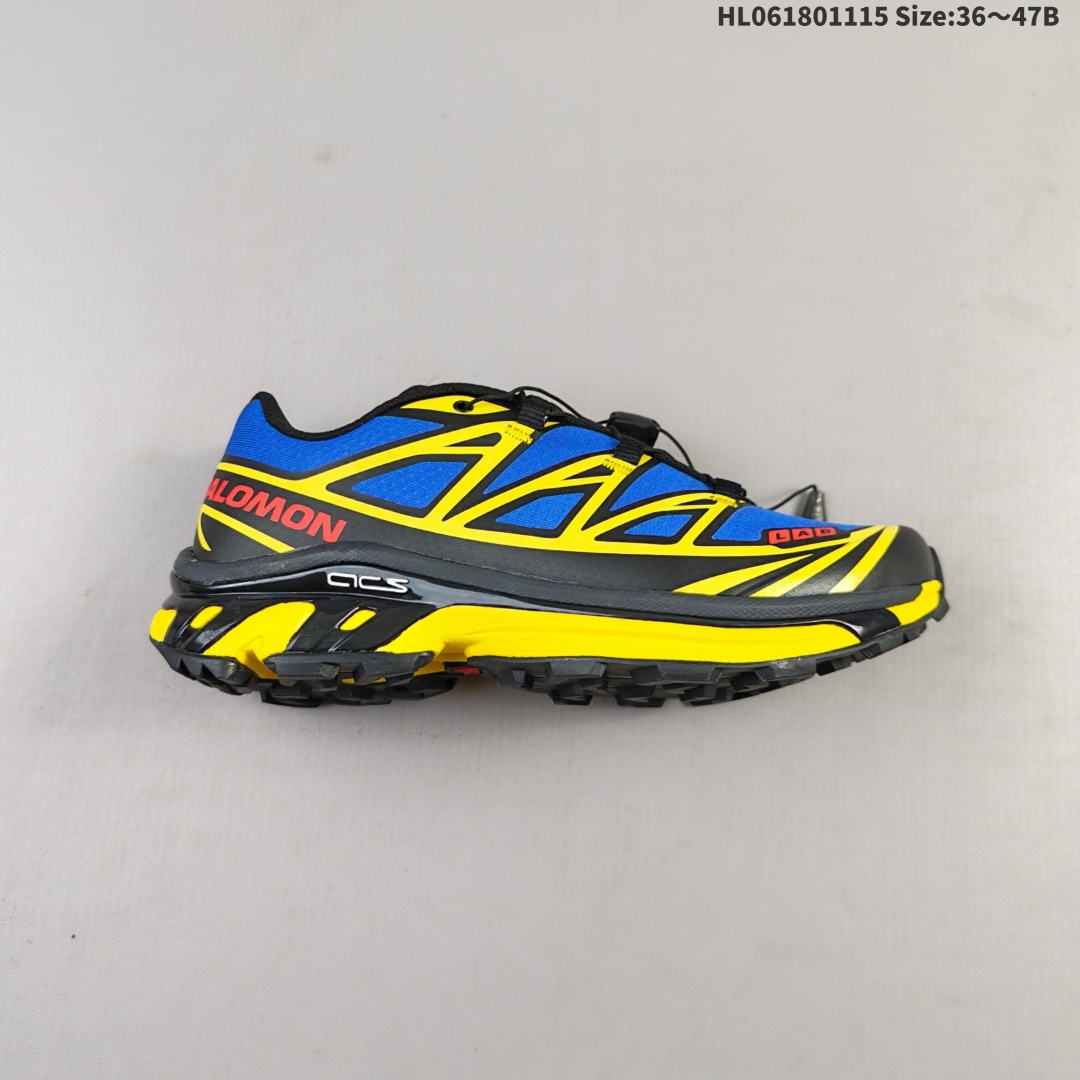 💰180
Salomon XT6-QUEST ADV 萨洛蒙情侣款户外机能鞋 解构经典户外产品 将初代XT 系列越野鞋面与重装徒步QUSET 4D中底融合呈现全新产品 鞋面拥有“SENSIFIT QUICKLACE ”双重组合 搭载 代表性的 4D ADVENCED CHASSIS 鞋底底盘 具备稳定 抓地 防护的综合特性HL061801115 Size:36~47B