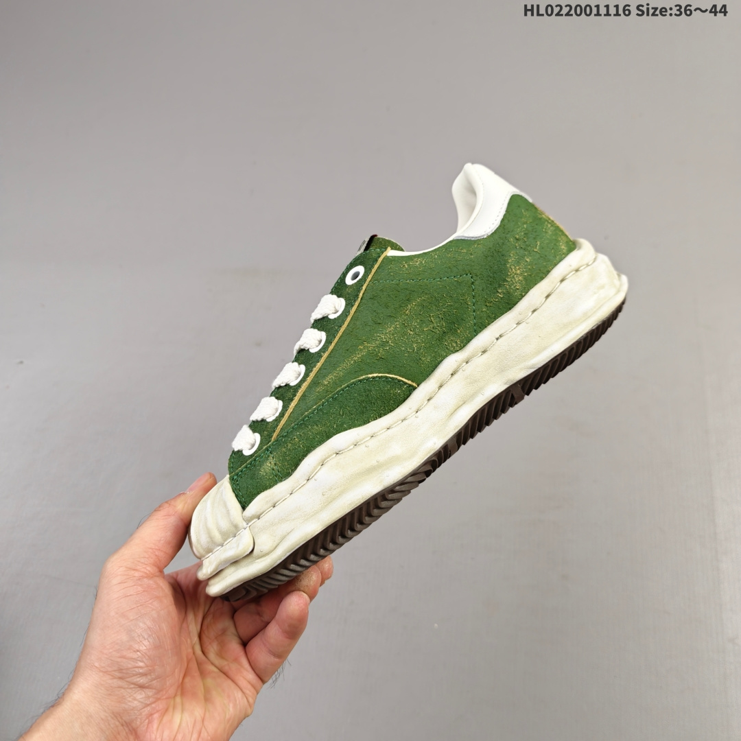 余文乐挚爱单品 MMY Blakey 脏脏鞋 AMIRI骨头鞋同款 复古溶解风运动鞋 概念时装设计师・三原康裕品牌MMY/Maison MIHARA YASUHIRO Original Sole Canvas Low 变形溶解雪糕底低帮休闲百搭帆布面板鞋增高厚底老爹鞋.新款MMY三原康裕Blakey贝壳头溶解休闲板鞋日系运动鞋 MMY Blakey 三原康裕溶解鞋,贝壳头系列,上脚都是杠杠的好看,太百搭了,真的要吹爆三原康裕的贝壳头,比阿迪达斯的贝壳头高级太多,加上溶解大底,简直就是yyds. 编码:HL022001116
