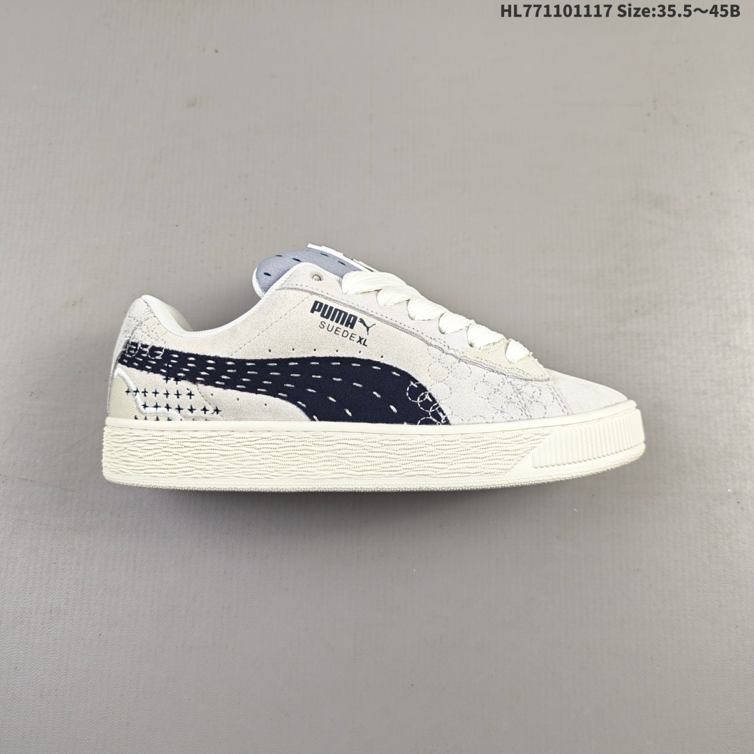 💰110 
PUMA Suede 织物牛剖层革 舒适 透气 法拉利联名 彪马 低帮 生活休闲鞋 
男女同款
Puma Suede XL 彪马 头层猪八复古休闲板鞋 308220-02 308785-02  397197-01、395777-02、395777-01、395205-11、02、401413-01、401743-01 308785-01
编码：HL771101117 Size:35.5～45B