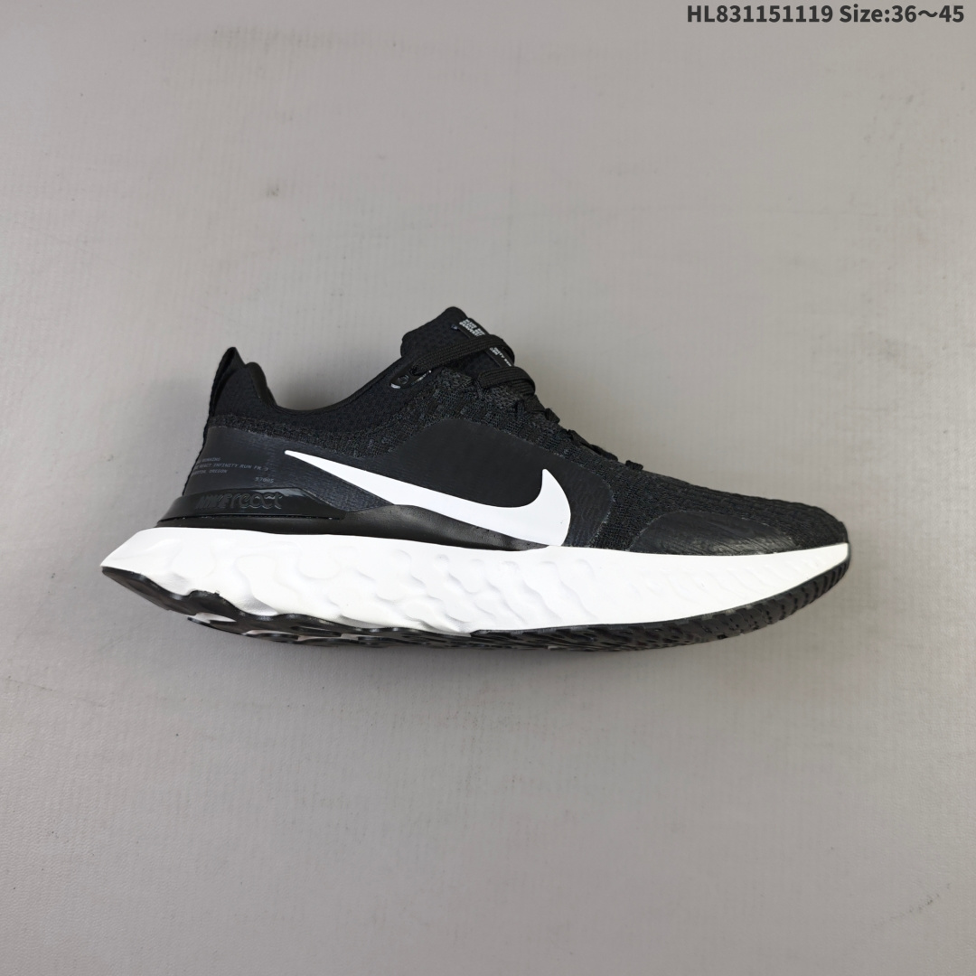 💰115
耐克Nike REACT INFINITY RUN FK 3 全新配色此鞋款久经测试,助你达成跑步目标。采用匠心设计,无论跑步距离长短,皆可带来柔软脚感和顺畅平稳的迈步体验。透气鞋面兼顾出众包覆性和柔韧性。后跟和脚踝添加缓 震设计,塑就出色支撑脚感,助你一路畅跑
货号:DZ3014-104#HL831151119