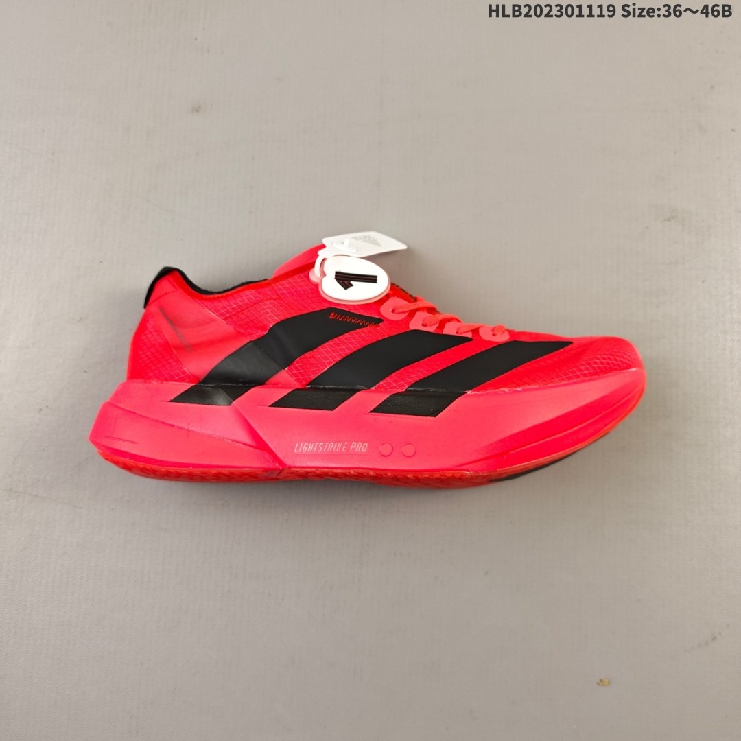 💰230
公司级✅Adidas Adizero Adios Pro 4M 马拉松飞线贾卡轻质透气休闲运动跑步鞋
采用双层透气网纱 Flywire动态飞线绑缚鞋面材质 内置Zoom小气垫装置
货号:JR6368
尺码:36 36.5 37 38 38.5 39 40 40.5 41 42 42.5 43 44 45 46
ID:HLB202301119 Size:36~46B
