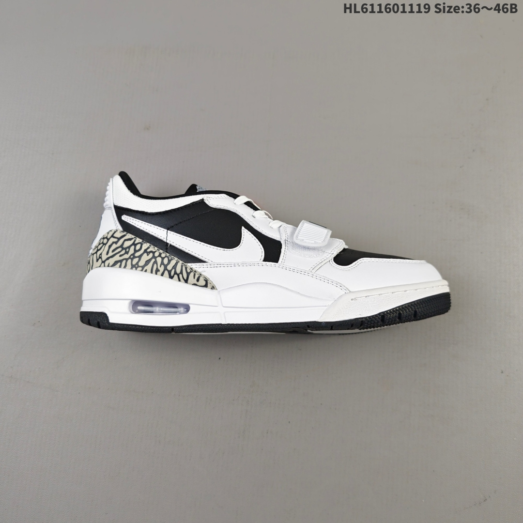 💰160
公司级✅Nike Air Jordan Legacy AJ312 Low耐克乔丹三合一混合版本低帮文化休闲运动篮球鞋
有着交错结合的设计 它的名字就展现出它所包含的鞋款元素 312分别对应了Air Jordan 3 Air Jordan 1 和 Air Trainer 2 将这三双经典又有不俗人气的鞋款融合 最强三合一的名称由此得来
货号:CD7069-111
尺码:36 36.5 37.5 38 38.5 39 40 40.5 41 42 42.5 43 44 45 46
ID:HL611601119 Size:36~46B