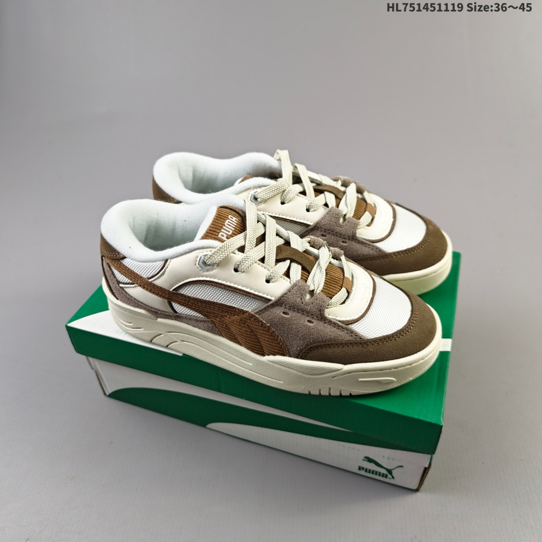 集合一💰145
PUMA 180 Night Rider
彪马 防滑耐磨低帮休闲板鞋
设计灵感源自90及00一代的滑板运动文化
简约又不失设计巧思的帅气风格让它轻松驾驭日常休闲或滑板场合
运动兼具匠心 细节彰显品质
衬垫边缘以提供支撑和灵活性
强化鞋头以承受持续的磨损
耐磨性强 稳定性高 抓地更牢 不易打滑
官方货号：394873 02
编码：HL751451119 Size:36～45