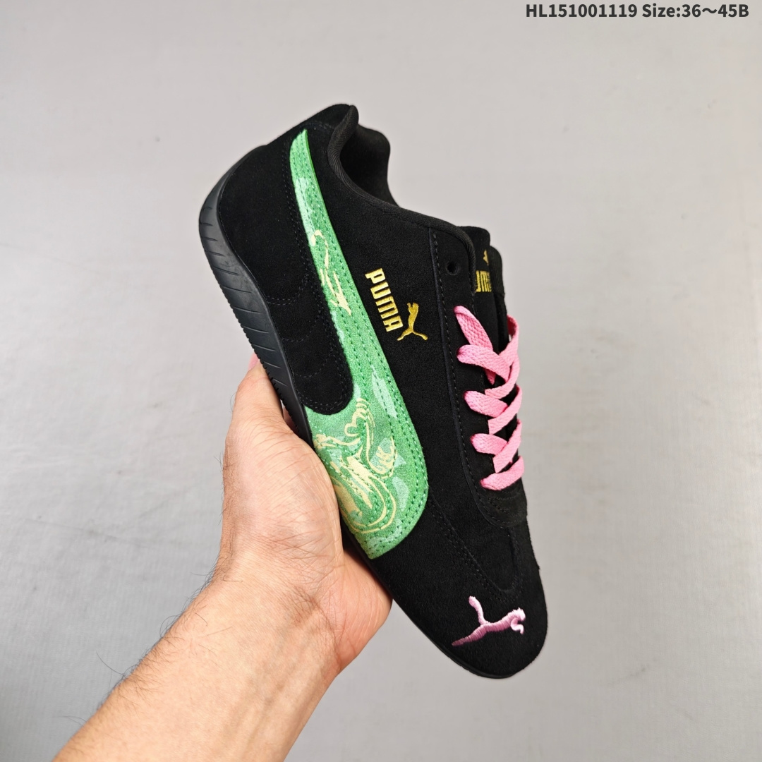 集合💰100 真标带半码！
彪马 Puma Speedcat Og+ Sparco 防滑耐磨 支持侧踏时的踏步工作 
即使在健身房等使用环境中也能确保透气性 
像吸盘一样的设计是为了提高体育馆表面的抓地力性能
官方货号: 398846HL151001119 Size:36～45B