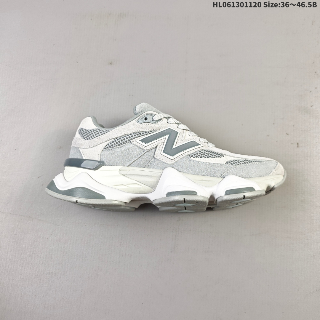 NB 新百伦 New Balance NB9060小象蹄男女款9060舒适百搭老爹鞋.全新 9060 款式将经典风格与现代设计融合到日常多功能性中. 9060 重新诠释了源自经典 99X 型号的熟悉元素,其灵感来自于 Y2K 时代的未来主义和美学. 鞋面在990 的基础中进行了扩展和使用,以提供可见的运动感,中底采用 ABZORB 和 SBS 熟悉的缓震平台以提供舒适感. 货号:U9060ERD 编码:HL061301120 B
