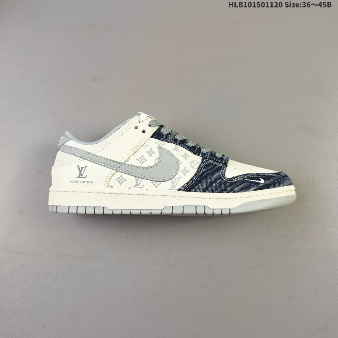 NIKE DUNK SB LOW 全新配色 supreme联名 定制Dunk SB顾名思义,具有经典的Dunk血缘,又注入了更多的时尚元素.相较于普通的Dunk滑板鞋,改良版的Dunk SB加厚了鞋舌的填充,使舒适性大大提升,同时也更方便穿脱;中底部分则加入了脚感柔软舒适Zoom Air气垫,有效吸收滑板等极限运动在落地时带来的冲击力,为街头运动者们提供更好的保护 货号:JP1628 018 HLB101501120 B