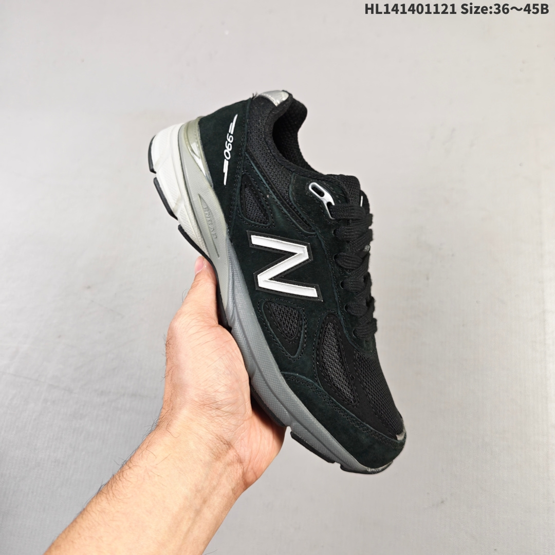 集合💰140
Loro Piana x New Balance NB 990 V6 复古单品
六代系列NB New Balance in USA M990V6美产血统经典复古百搭老爹风休闲运动跑步鞋 采用猪巴革组合网织鞋面材质 全新开发3层组合底模精密开发 中底材料构成，分别是REVlite悦轻中底、TPU发泡材料
货号：W990BK4
尺码：36 36.5 37 38 39 40 40.5 41.5 42 42.5 43 44 45
编码HL141401121 Size:36～45B