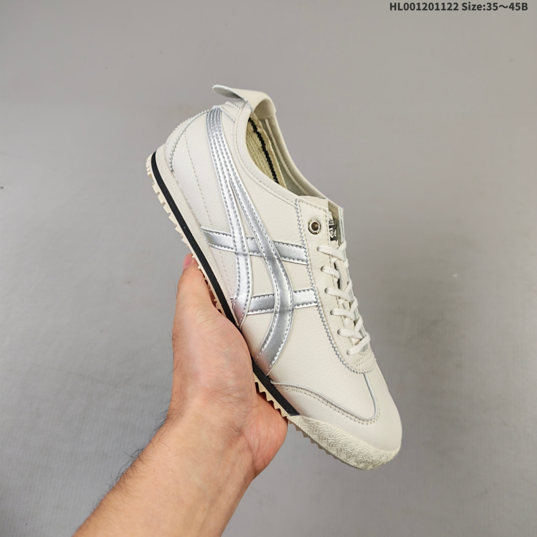 集合💰120
真标带半码
Onitsuka Tiger Mexico 66 SD 阿斯克斯 鬼冢虎 低帮 米银色 男女同款 舒适百搭防滑耐磨减震支撑低邦运动休闲鞋 Mexico 66运动鞋展现了60年代的复古外观,并带有现代风格,色彩和细节,使之焕然一新,凭借其传统外观和标志性设计效果,Mexico 66款式为任何休闲装带来永恒的时尚气息;凭借其传统外观和标志性的设计效果,Mexico 66型号为任何休闲装增添了永恒的风格。鬼冢虎在全球范围内收到热烈追捧,旗下的Mexicod 66系列,既舒适又时尚,让人无法抗拒。
货号:1183A592-200
尺码:35 36 37 37.5 38 39 39.5 40 40.5 41.5 42 42.5 43.5 44 44.5 45HL001201122 Size:35~45B