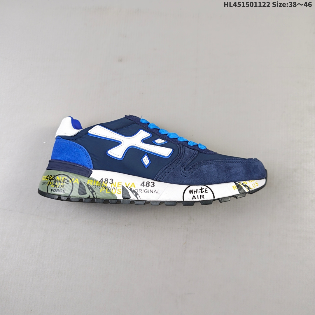 💰150
PREMIATA意大利普拉米亚达ART.MICK VAR.1280
MICK_1280 2504027运动休闲系列!非常轻便舒适,牛皮搭配布面,撞色设计,头层牛里,原版舒适软底 休闲运动鞋
编码:HL451501122 Size:38~46