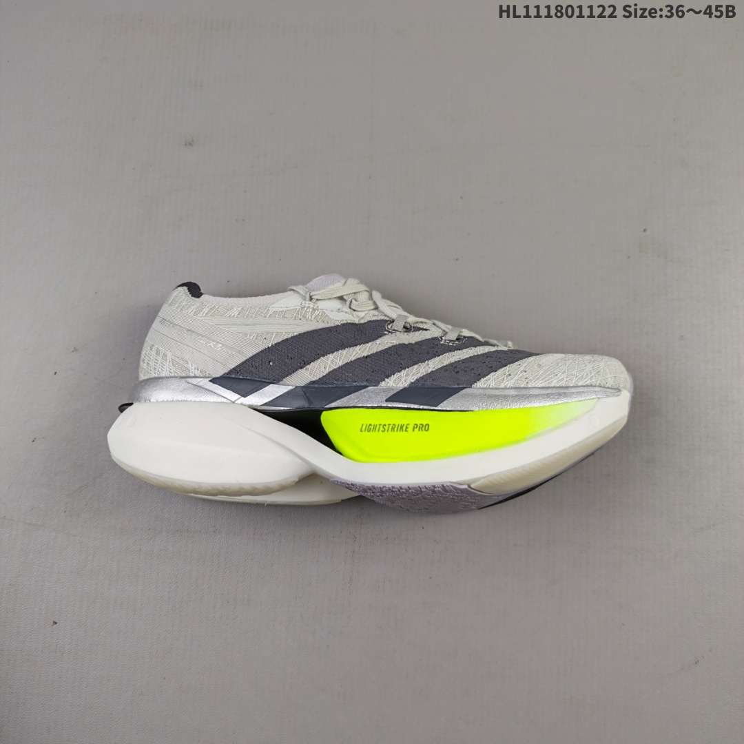 公司级✅Adidas Adizero Prime X 3.0 Strung箱根系列 专业竞训 碳板碳柱 阿迪达斯 经典马拉松跑步鞋 整体采用前作的设计语言 并且对后者的细节进行升级 马拉松和长距离路跑的性能极限设计而生 货号:JQ2801 ID:HL111801122 B