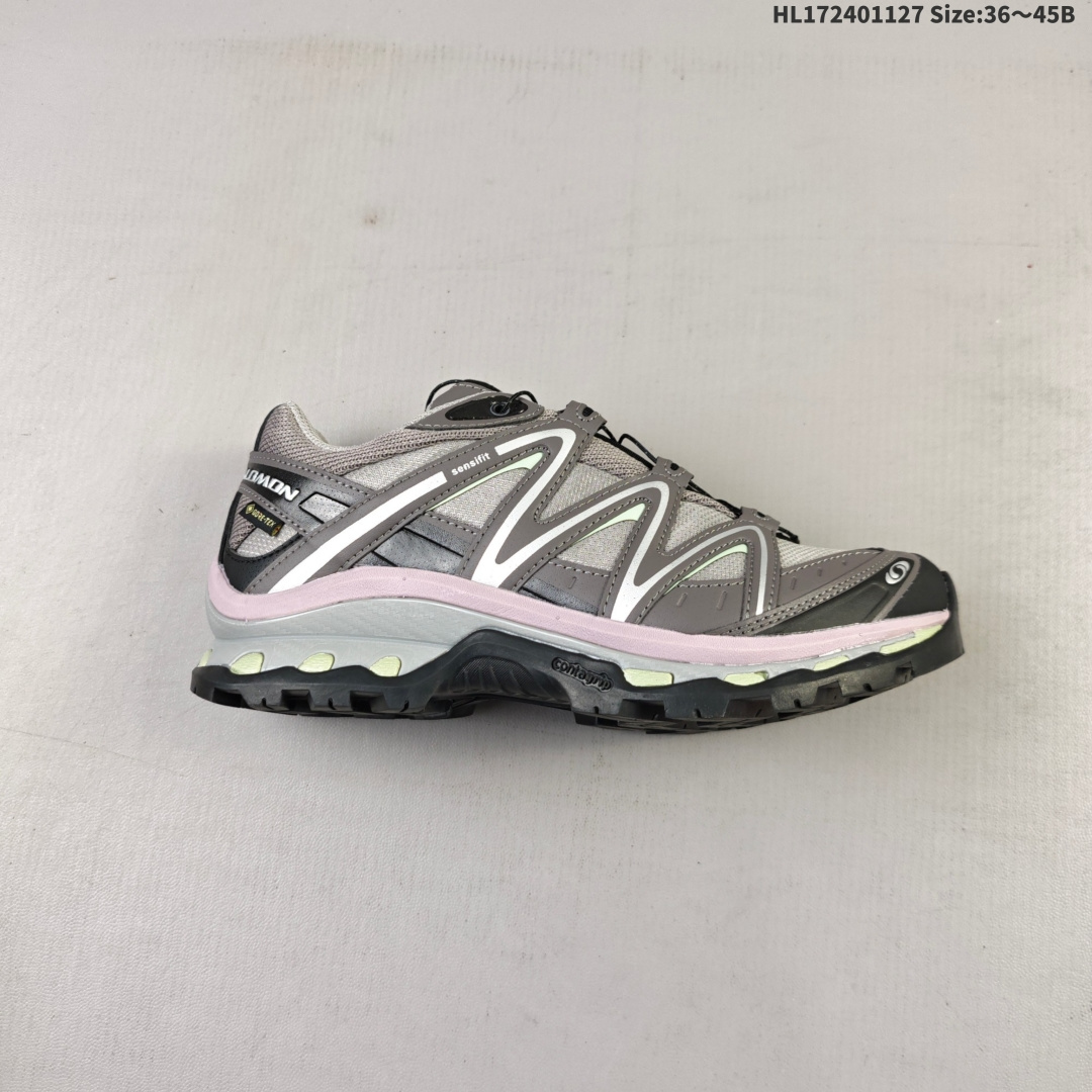 💰240
公司级✅SALOMON萨洛蒙 XT-QUEST GTX 探索者系列户外越野跑鞋
鞋面采用SENSIFIT贴合技术 全方位贴合包裹脚型 鞋跟部鞋底牵引设计 提供强大的抓地性能 更适应野外崎岖不平的道路 其3D ADVANCED CHASSIS底盘 材料轻量大化 钉齿设计更具稳定性 防护性 鞋底易磨损区运用CONTAGRIP高耐磨材料 应对城市硬质路面长距离跑考验
货号:491277-26
尺码:36 36.5 37.5 38 38.5 39 40 40.5 41 42 42.5 43 44 45
ID:HL172401127 Size:36~45B