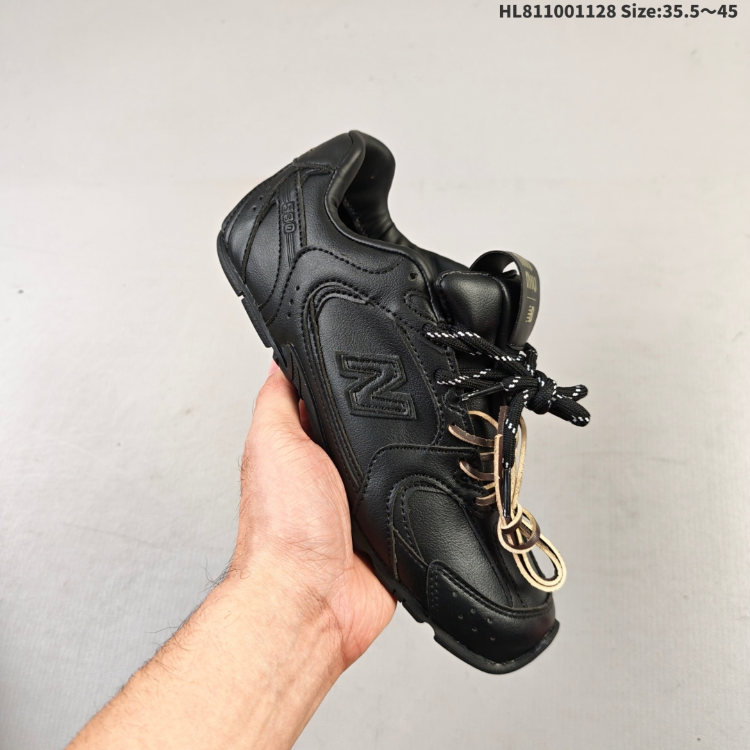 💰100
美拉德配色打造全新跨界合作，意大利奢侈品牌/缪缪MiuMiu x NB新百伦New Balance 530 SL系列低帮经典复古休闲运动慢跑鞋
ID:HL811001128 Size:35.5～45