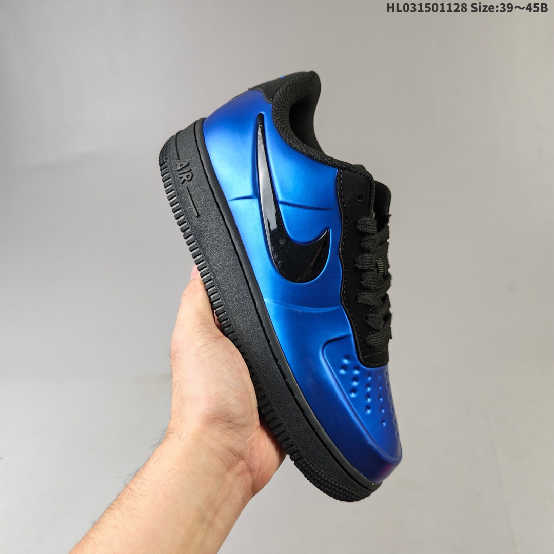 集合二 AIR FORCE 1 POSITE FL MAX QS #原楦头原纸板 打造纯正空军版型 #专注外贸渠道 全掌内置蜂窝气垫 #原盒配件 原厂中底钢印、拉帮完美 货号:AJ3664 400 HL031501128 B