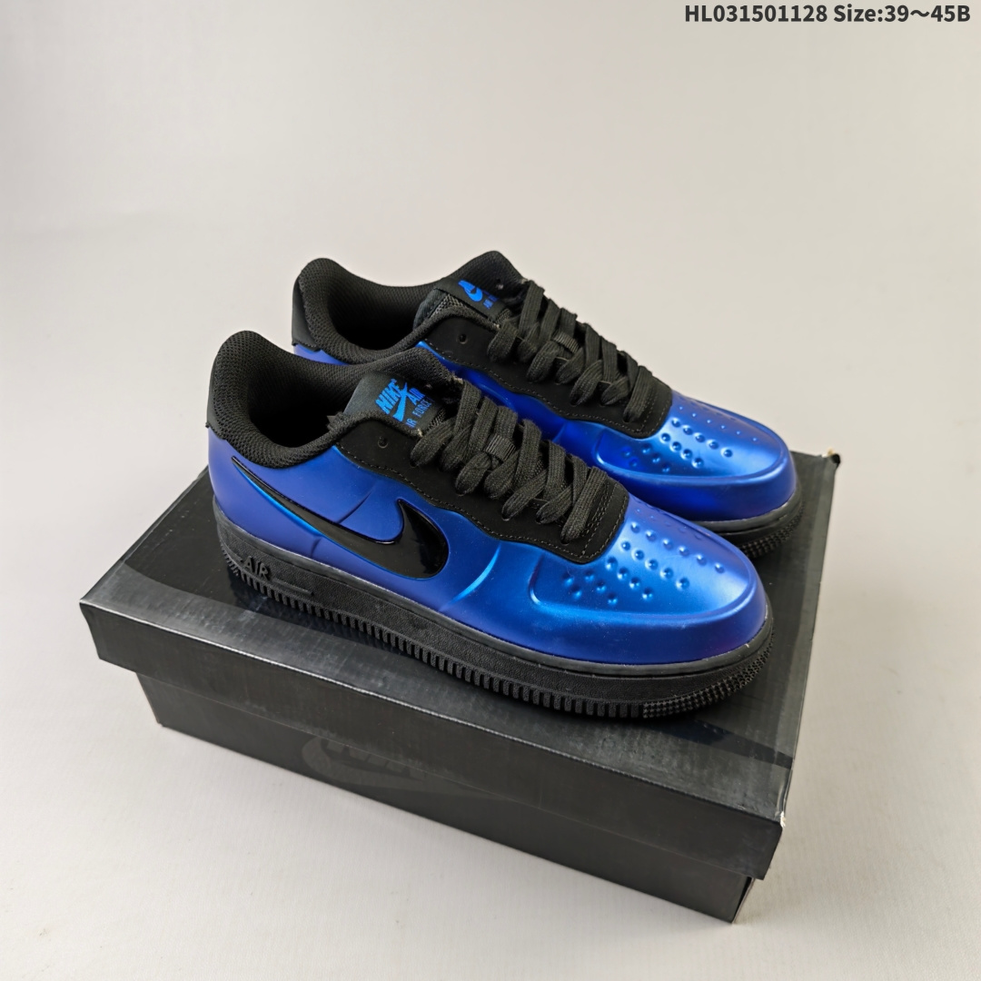 集合二 AIR FORCE 1 POSITE FL MAX QS #原楦头原纸板 打造纯正空军版型 #专注外贸渠道 全掌内置蜂窝气垫 #原盒配件 原厂中底钢印、拉帮完美 货号:AJ3664 400 HL031501128 B