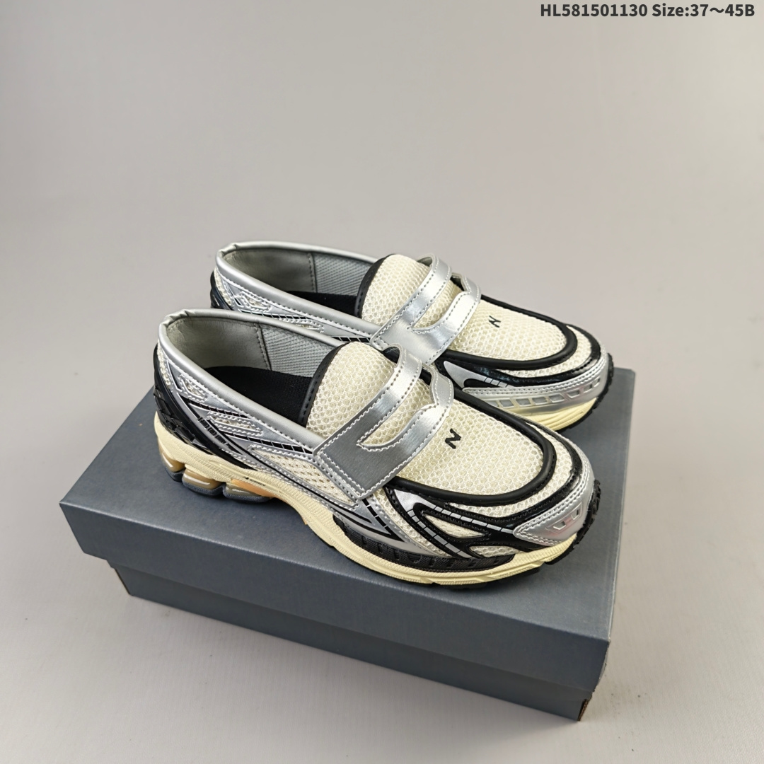 集合二💰150
New Balance M1906R 复古单品
近两年来，要说人气最高的球鞋品牌相信 New Balance 一定是其中之一。无论是重磅联名，还是亮眼配色，都有着超高的人气，市价也一度居高不下。全新的 New Balance 1906R 实力上线。整体视觉效果饱含科技感。鞋身以大面积网眼材质包裹，搭配上皮革补强，既保证了透气性，又有着不错的质感。搭载这 N-ERGY 缓震科技和厚实的 Ortholite 鞋垫，保证了 New Balance 一如既往的舒适
货号：U1906LNTHL581501130 Size:37～45B