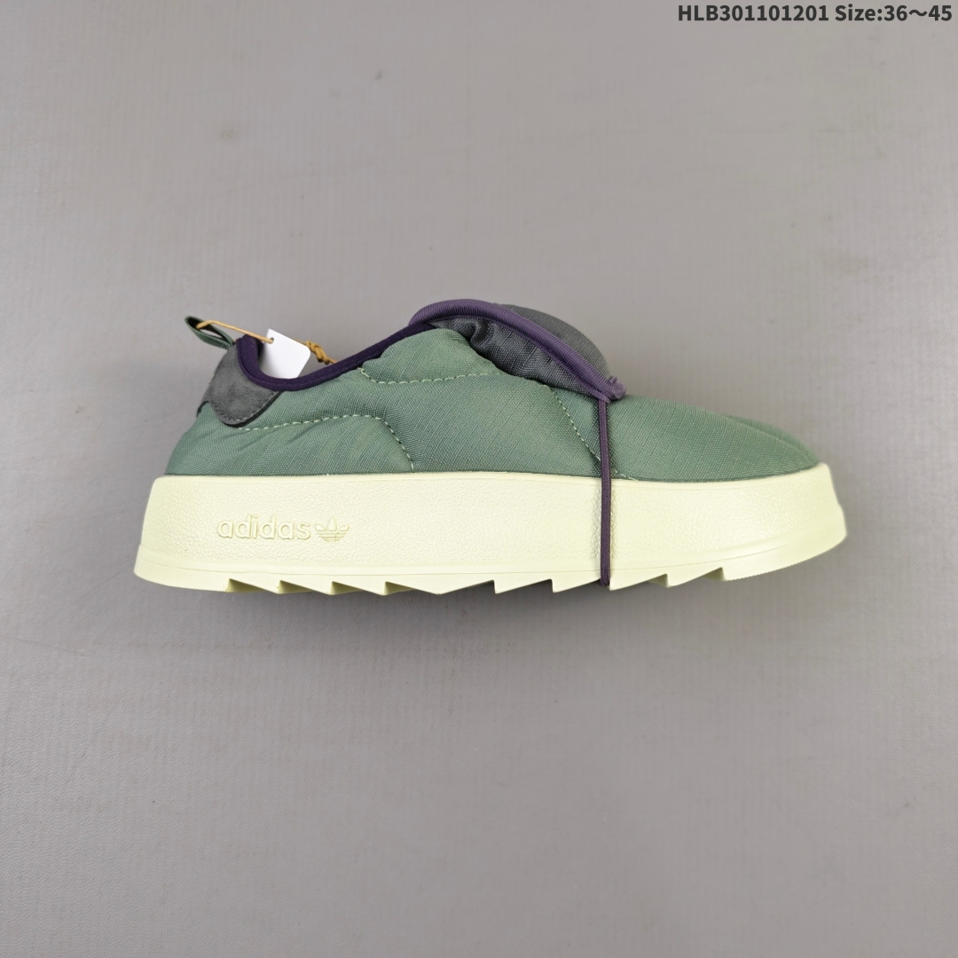 公司级✅Adidas PUFFYLETTE 阿迪达斯三叶草 毛毛虫 复古运动鞋 货号:IF3957 ID:HLB301101201