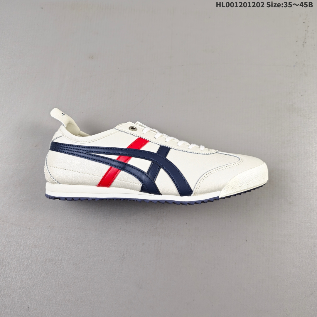 💰120
真标带半码
Onitsuka Tiger Mexico 66 阿斯克斯 鬼冢虎 低帮 白蓝红 男女同款 翻毛皮尼龙舒适百搭防滑耐磨减震支撑低邦运动休闲鞋 Mexico 66运动鞋展现了60年代的复古外观,并带有现代风格,色彩和细节,使之焕然一新,凭借其传统外观和标志性设计效果,Mexico 66款式为任何休闲装带来永恒的时尚气息;这款鞋由皮革制成,具有鞋跟交叉加固设计,凭借其传统外观和标志性的设计效果,Mexico 66型号为任何休闲装增添了永恒的风格。鬼冢虎在全球范围内收到热烈追捧,旗下的Mexicod 66系列,既舒适又时尚,让人无法抗拒。
货号:1183A872-101
尺码:35 36 37 37.5 38 39 39.5 40 40.5 41.5 42 42.5 43.5 44 44.5 45HL001201202 Size:35~45B