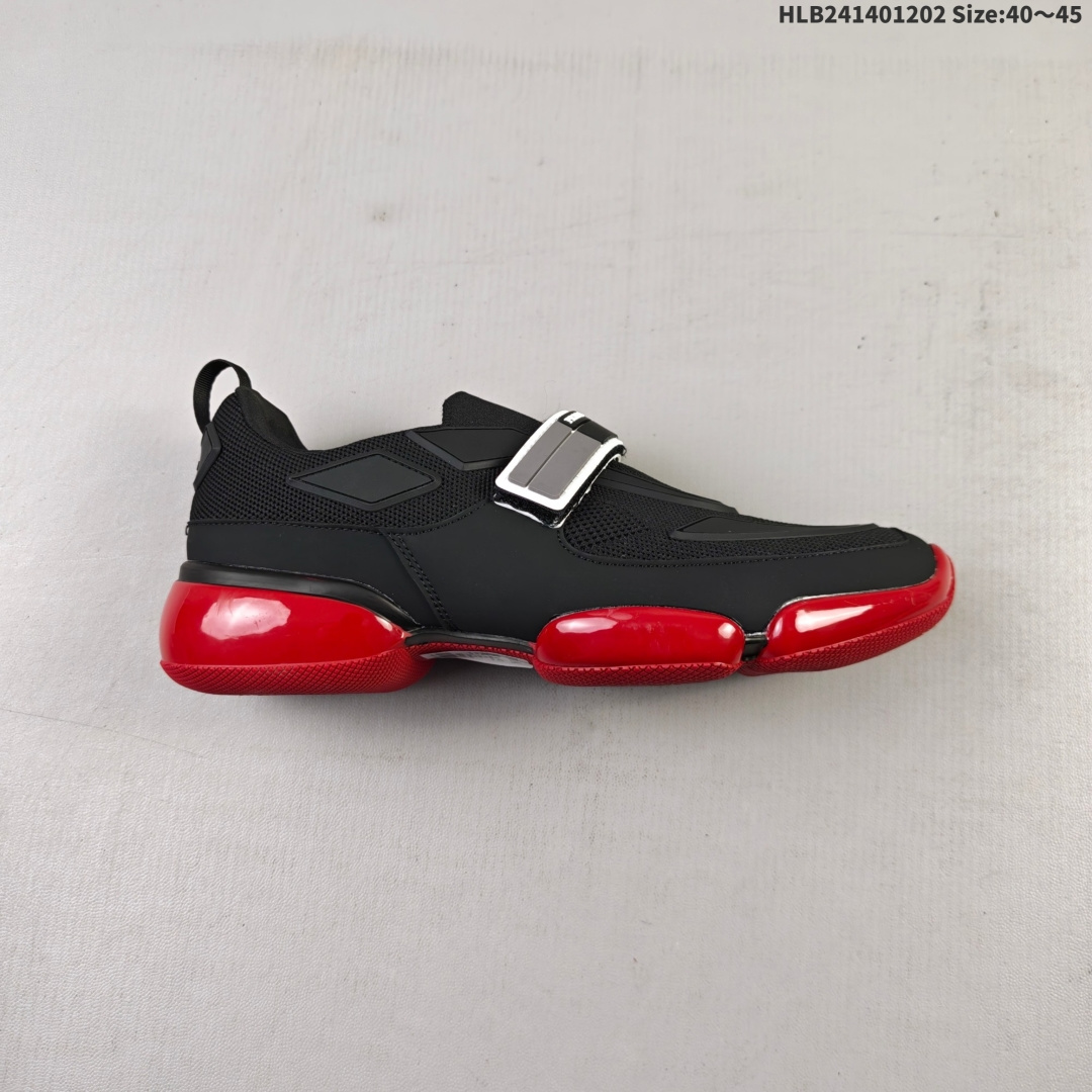 集合💰140
真标✅PRADA普拉达 Cloudbust 魔术贴 运动 减震耐磨包裹性 低帮生活休闲鞋
此款全新的运动鞋采用运动和创新设计 具有网眼锥形轮廓和气垫设计 橡胶鞋底为这款个性鲜明的运动鞋注入现代魅力 网眼织物 橡胶材质 魔术贴搭扣开合带 橡胶鞋底
货号:2OG066_2ODJ_F0002
ID:HLB241401202 Size:40~45