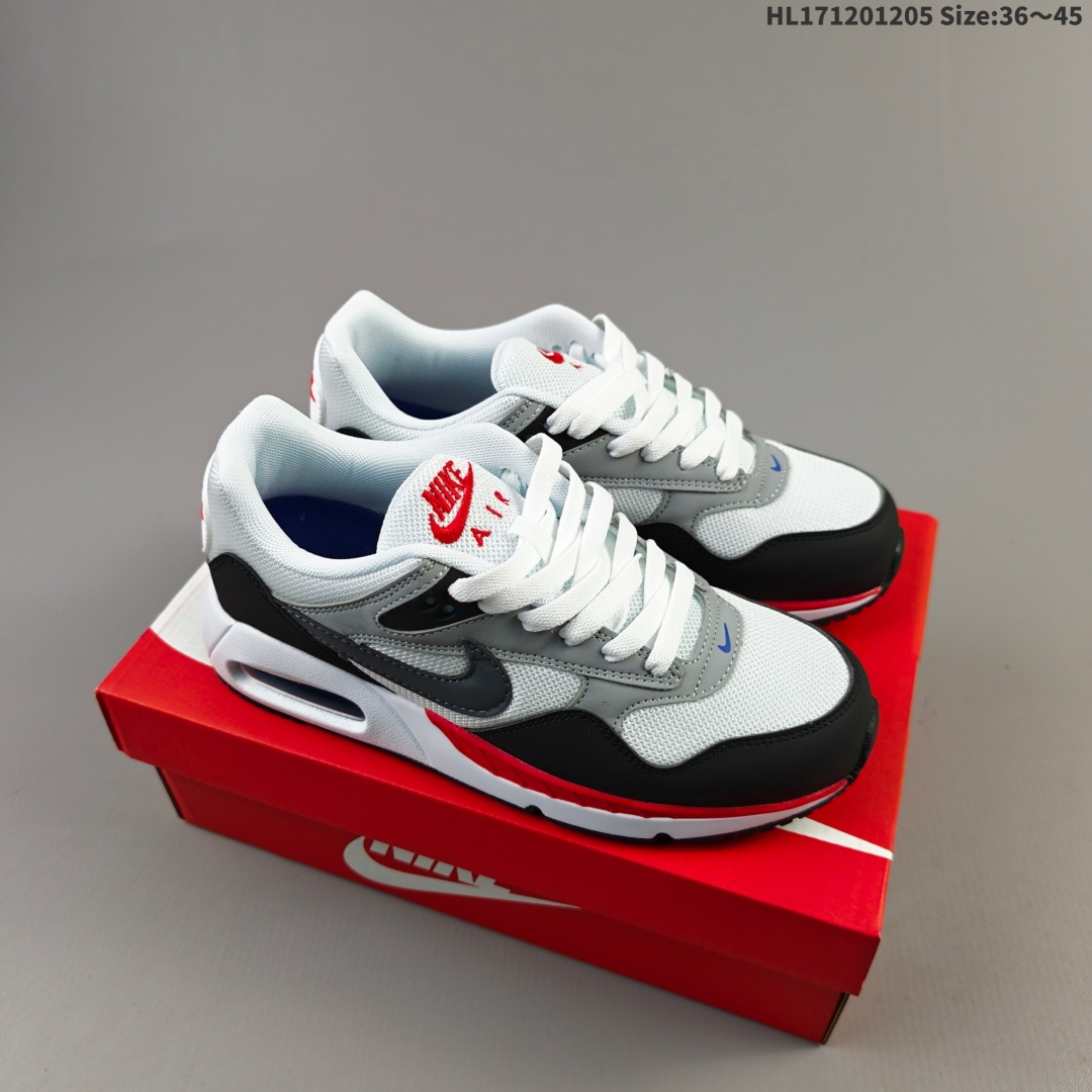 集合 ✅耐克Air Max Correlate 男女子气垫缓震耐磨运动鞋时尚潮流休闲透气跑步鞋 选用网眼鞋面,脚感舒适透气.鞋舌、鞋侧及后跟处饰有品牌标识,简约大气又时尚.采用经典系带开合方式,可自由调节松紧度.泡棉中底搭载Max Air气垫,具有良好的回弹性及缓震性能.橡胶外底可防滑耐磨,提升抓地力. 透气鞋面搭配耐穿覆面,带来复古风格外观 Max Air 缓震设计,打造轻盈灵敏的响应性能 橡胶华夫格外底,铸就出众抓地力 柔软的泡棉中底,轻盈缓震 货号:511416-011 编码:HL171201205