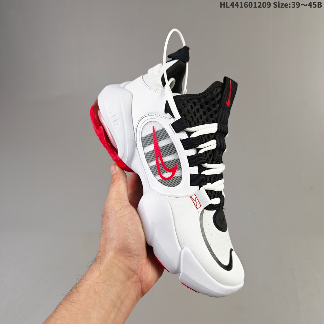 集合💰230
Nike Air Max Alpha Savage 阿尔法 半掌气男子缓‮跑震‬步鞋 织带与鞋带融为一体稳固包裹中足,而MaxAir缓震配置在高强度训练中提供灵敏回弹的舒适感受。后跟的可视MaxA气垫在整个训练过程中提供出色缓震性能，带来充沛的回弹性能。中足鞋鞍带来稳固支撑,同时后跟采用Max Air设计,提供出众稳定性，有肌肉美学结合后跟 
货号 AT3378-001
编码:HL441601209 Size:39～45B