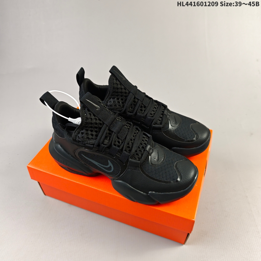 集合💰230
Nike Air Max Alpha Savage 阿尔法 半掌气男子缓‮跑震‬步鞋 织带与鞋带融为一体稳固包裹中足,而MaxAir缓震配置在高强度训练中提供灵敏回弹的舒适感受。后跟的可视MaxA气垫在整个训练过程中提供出色缓震性能，带来充沛的回弹性能。中足鞋鞍带来稳固支撑,同时后跟采用Max Air设计,提供出众稳定性，有肌肉美学结合后跟 
货号 AT3378-001
编码:HL441601209 Size:39～45B