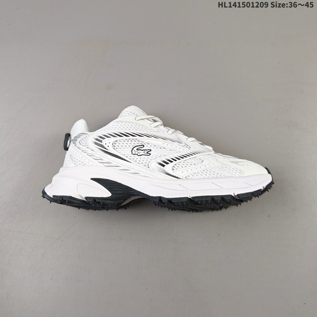 💰150
 LACOSTE法国鳄鱼 L003 2K24 清新 时尚 舒适 生活休闲鞋！
编码:HL141501209