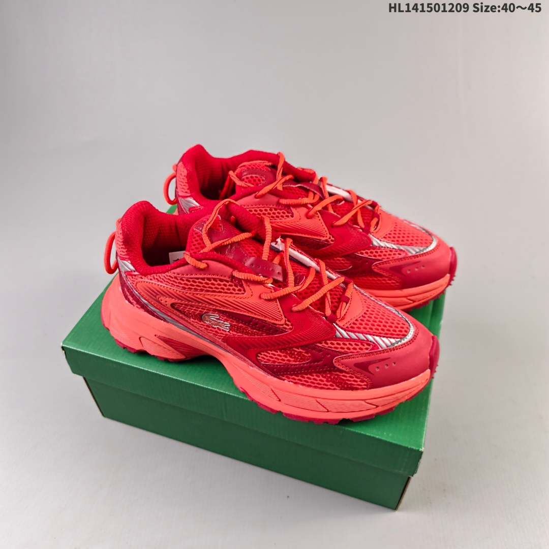 集合二💰150
 LACOSTE法国鳄鱼 L003 2K24 清新 时尚 舒适 生活休闲鞋！
编码:HL141501209