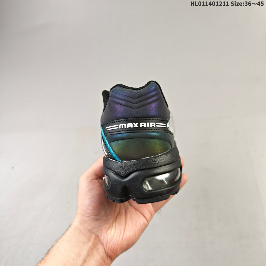 💰200
✅Skepta x Nike Air Max Tailwind 舒适百搭织物合成革TPU 低帮跑步鞋 男款
货号:CQ8714-001
lD:HL011401211 Size:36～45