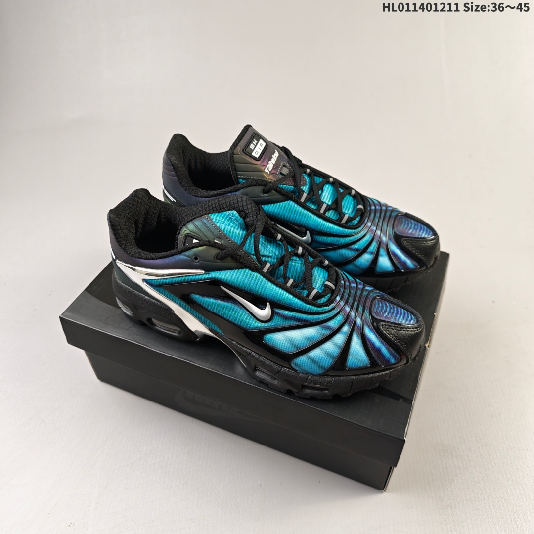 集合💰200
✅Skepta x Nike Air Max Tailwind 舒适百搭织物合成革TPU 低帮跑步鞋 男款
货号:CQ8714-001
lD:HL011401211 Size:36～45