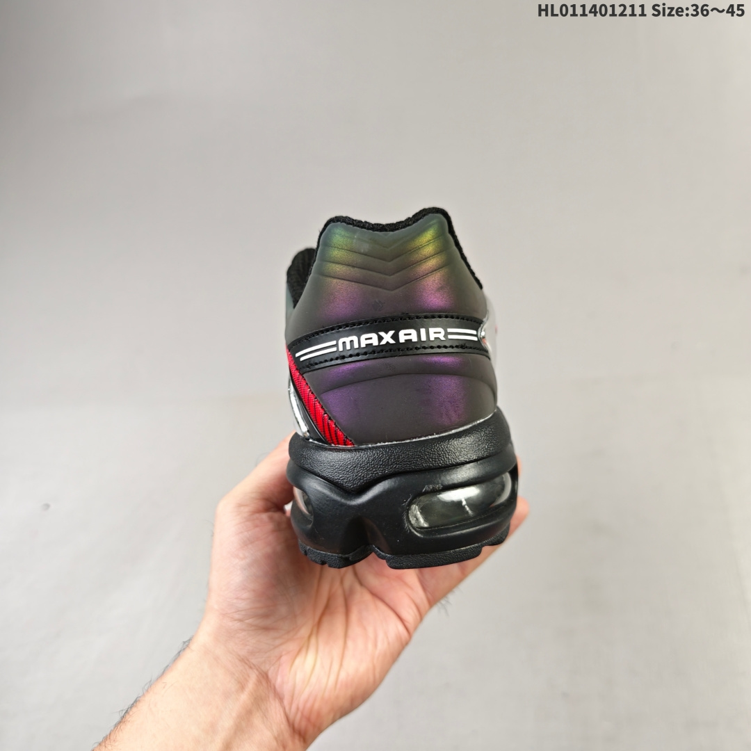 💰200
✅Skepta x Nike Air Max Tailwind 舒适百搭织物合成革TPU 低帮跑步鞋 男款
货号:CQ8714-001
lD:HL011401211 Size:36～45