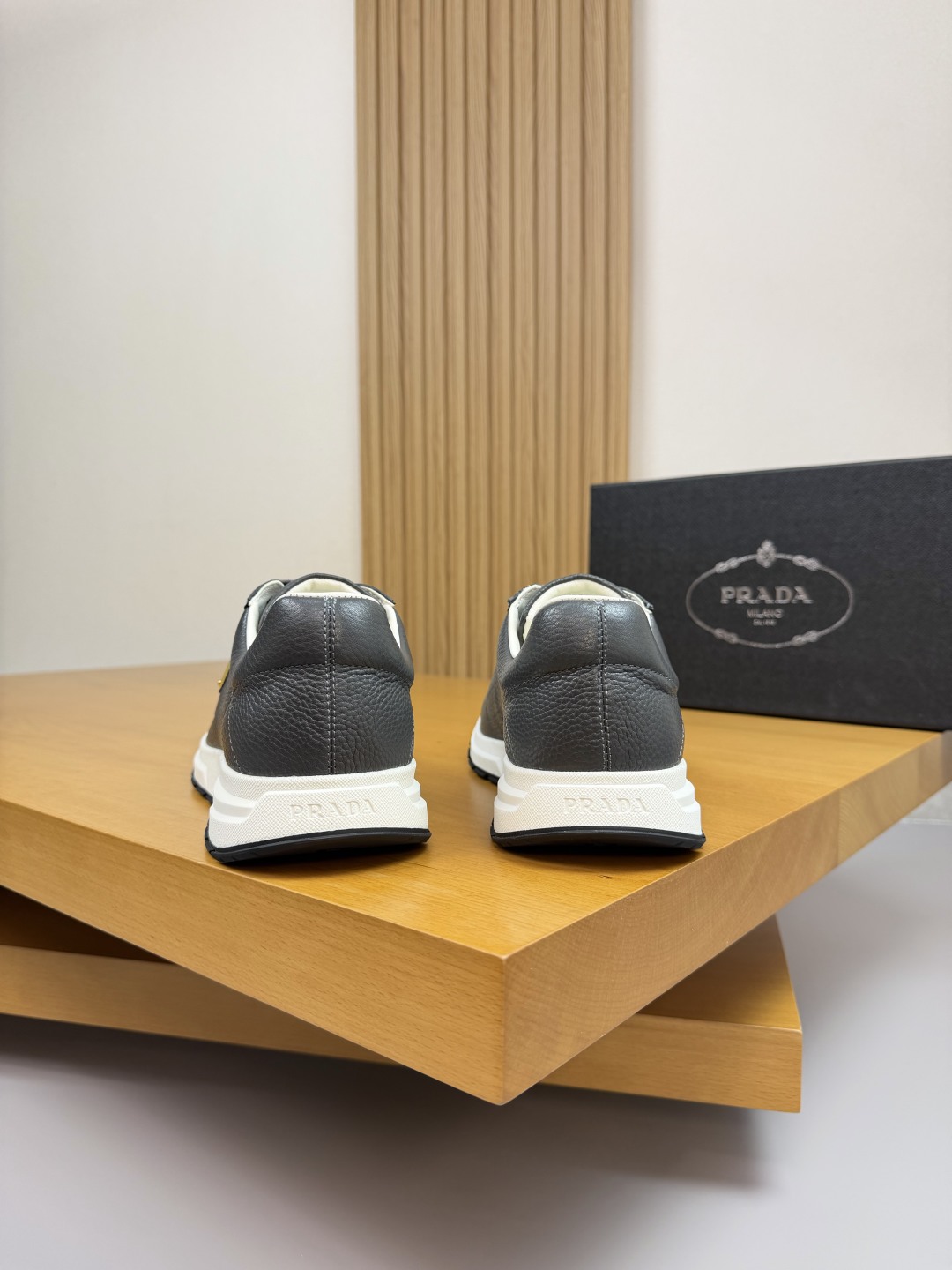 Prada Men's Leather Low-Top Sneakers, Casual & Comfortable, Size 38-44 8 cmp i1760202297426 3407 0 7