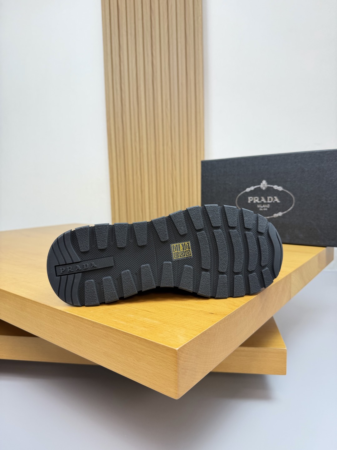 Prada Men's Leather Sneakers - Luxurious Comfort & Style - Black, Sizes 38-44 10 cmp i1760202342005 9533 0 8
