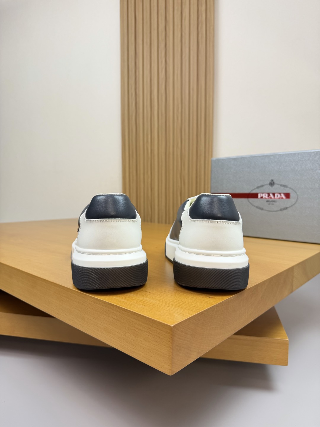 Prada Nappa Leather Sneakers with Metal Logo - A Stylish Casual Shoe 8 cmp i1760287108152 3532 0 7