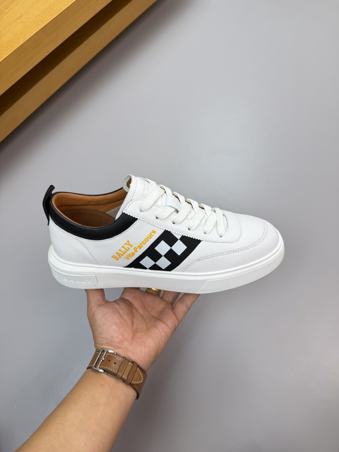 Bally Vita-Parcours Leather Sneakers, Casual Style Lace-up Comfort Shoes 5 cmp i1760288333918 2207 0 3