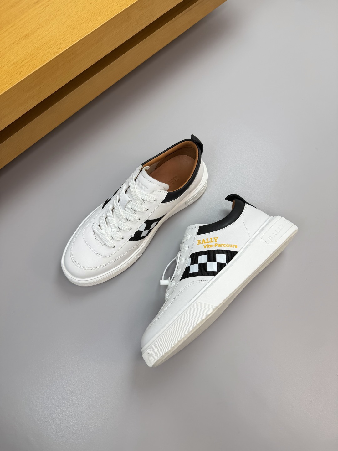 Bally Vita-Parcours Leather Sneakers, Casual Style Lace-up Comfort Shoes 4 cmp i1760288338210 4513 0 2