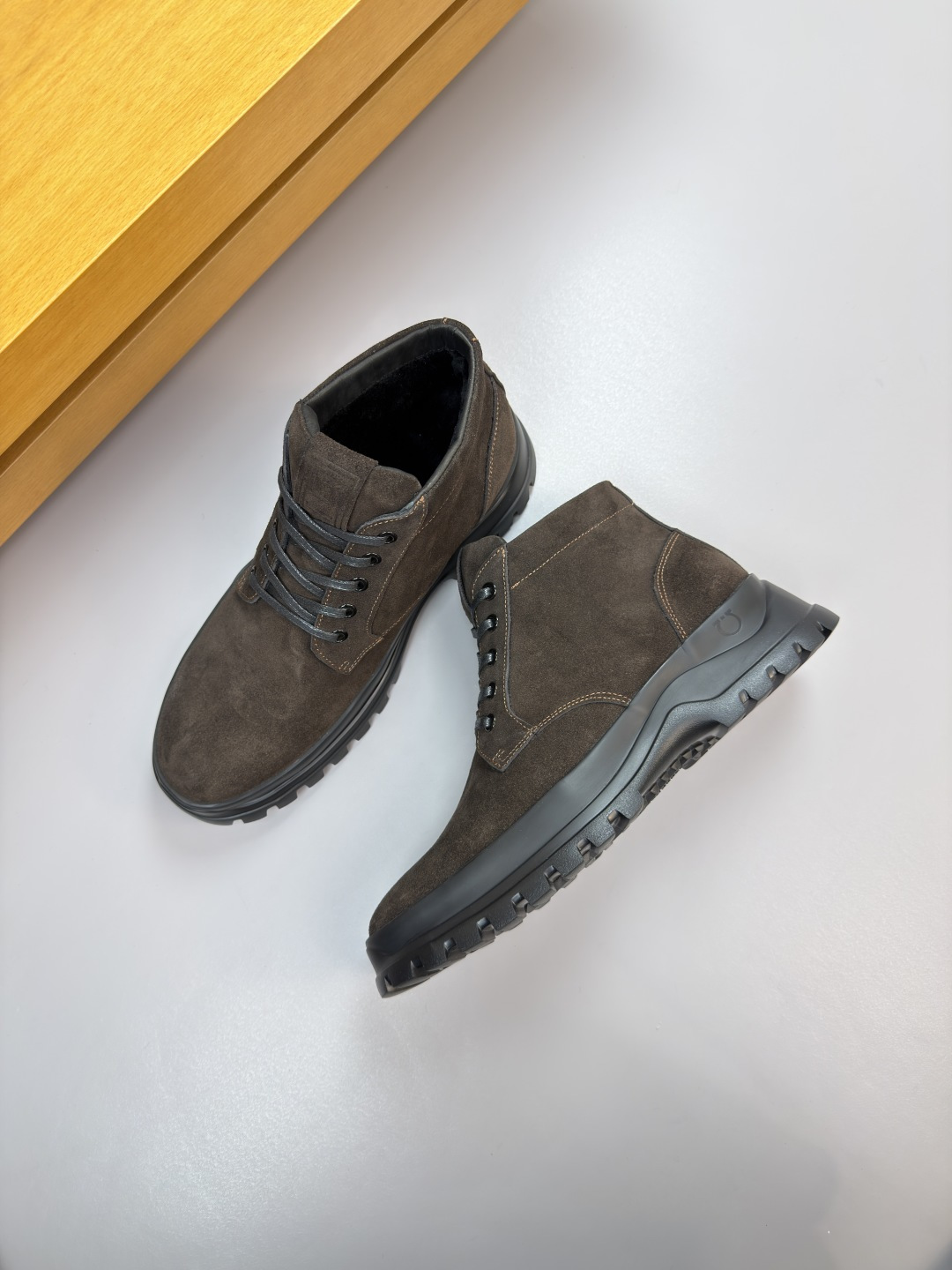 Ferragamo Style Leather Men's Shoes Men's Shoes Men's Shoes detail image 3 from source 783333
