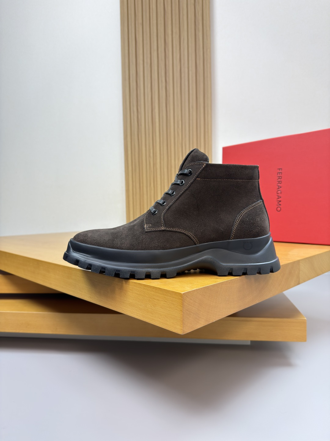 Ferragamo Style Leather Men's Shoes Men's Shoes Men's Shoes detail image 5 from source 783333