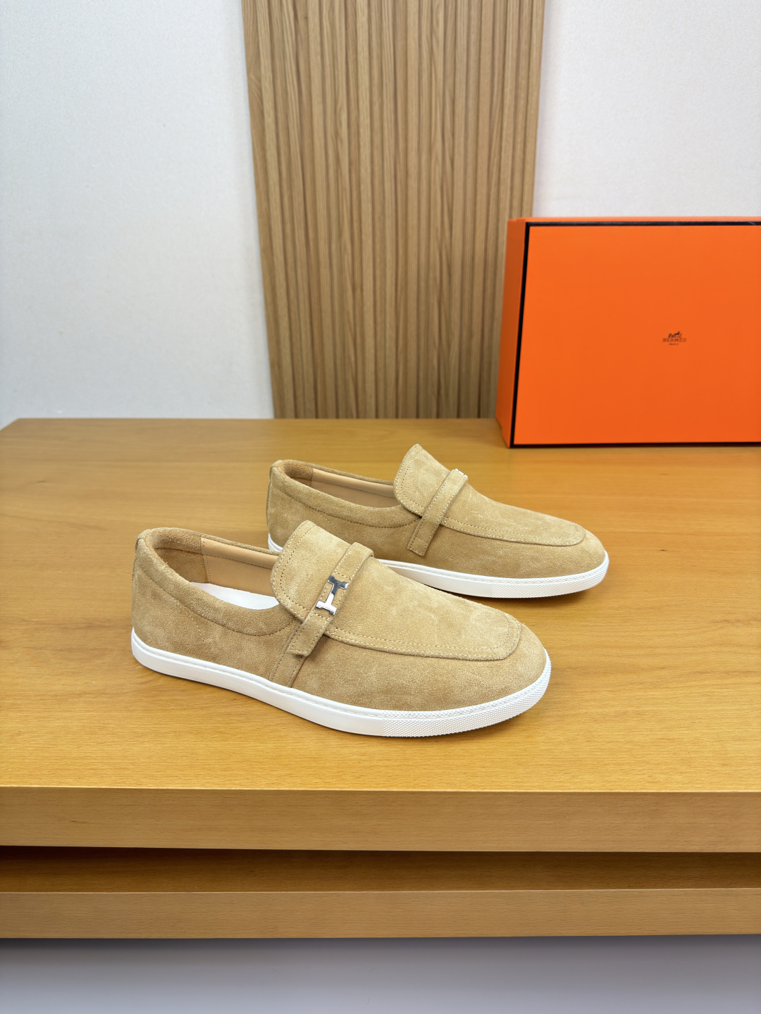Hermes Style Leather Men's Shoes Lookbook Reference image 1