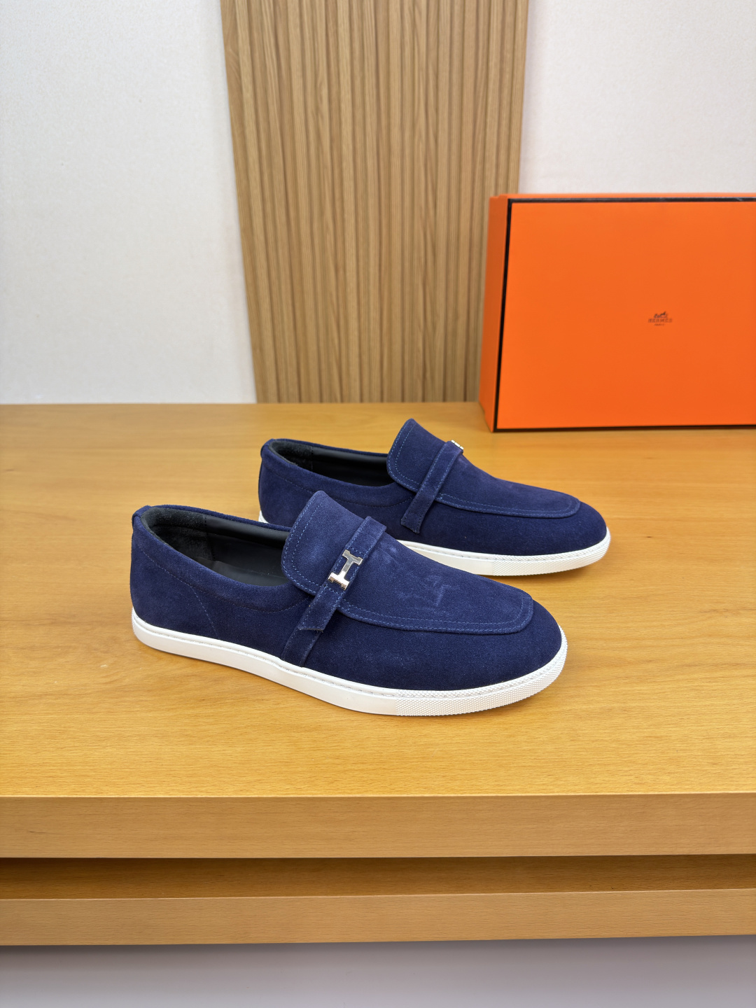 Hermes Style Leather Men's Shoes Lookbook Reference image 1