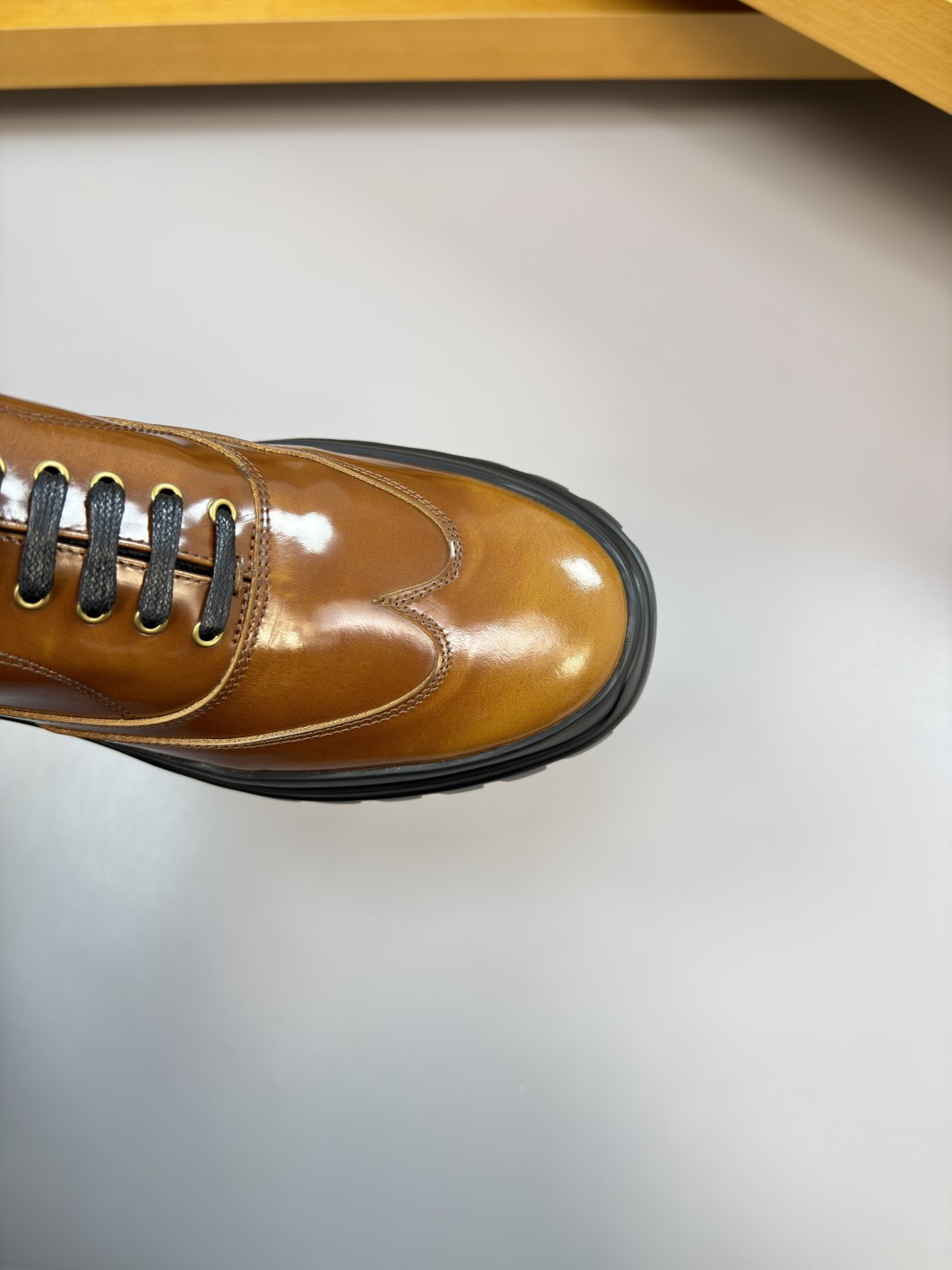 Ferragamo Style Leather Men's Shoes Men's Shoes Men's Shoes detail image 6 from source 783329