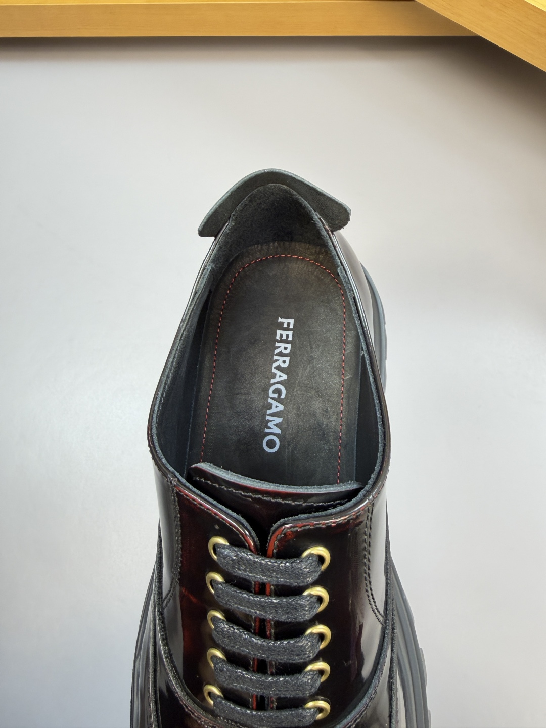 Ferragamo Style Leather Men's Shoes Men's Shoes Men's Shoes detail image 7 from source 783332