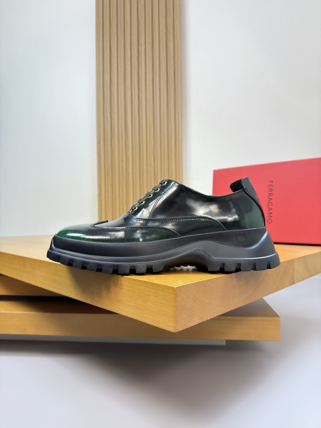 Ferragamo Style Leather Men's Shoes Men's Shoes Men's Shoes detail image 5 from source 783325