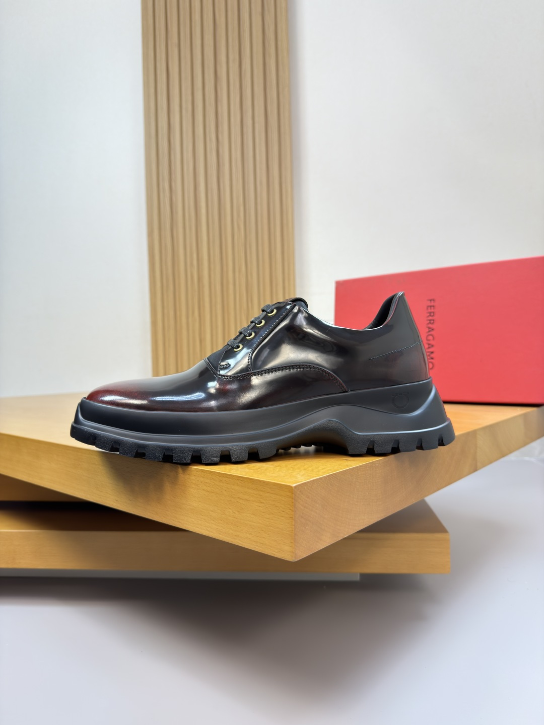 Ferragamo Style Leather Men's Shoes Men's Shoes Men's Shoes detail image 5 from source 783322