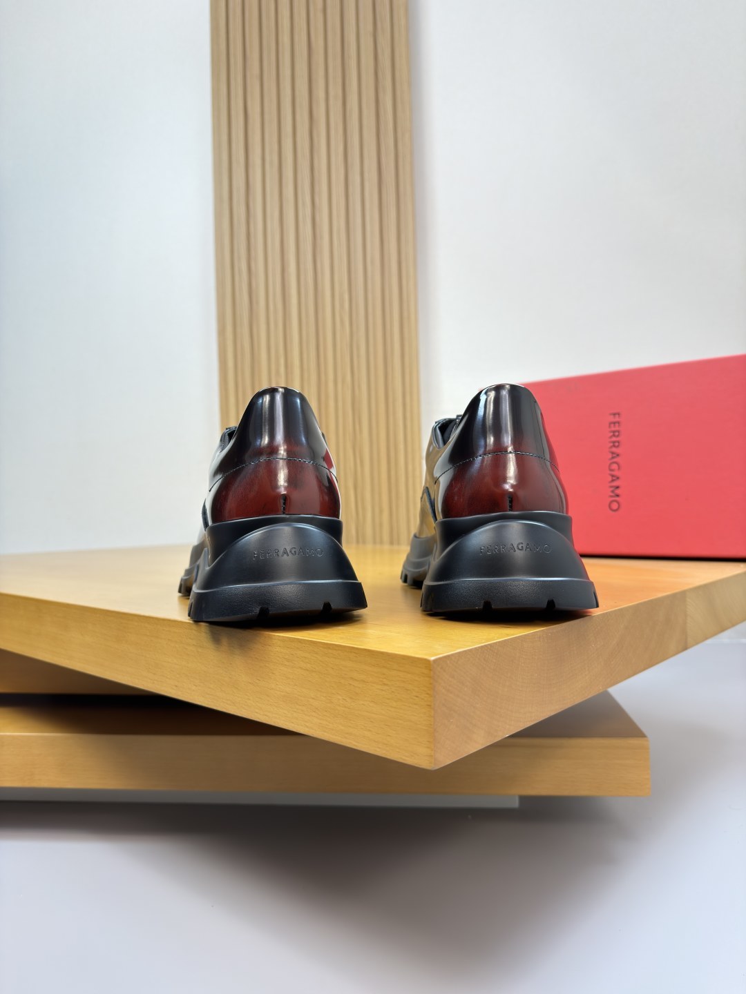 Ferragamo Style Leather Men's Shoes Men's Shoes Men's Shoes detail image 8 from source 783322