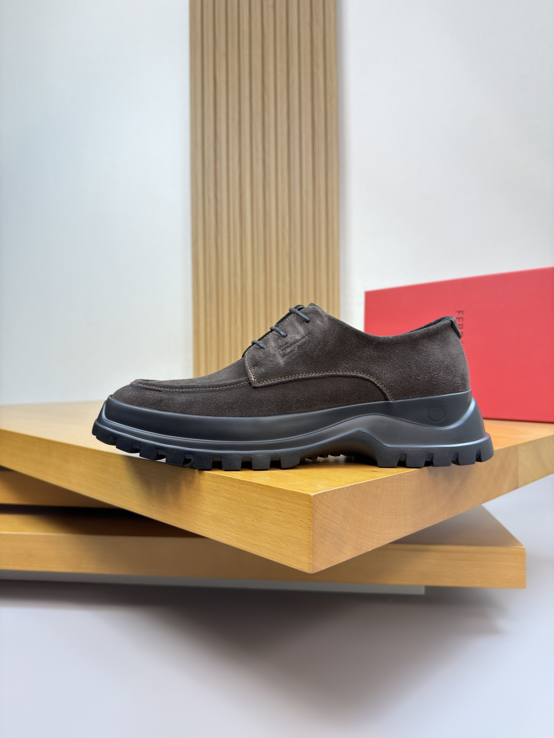 Ferragamo Style Leather Men's Shoes Men's Shoes Men's Shoes detail image 5 from source 783317